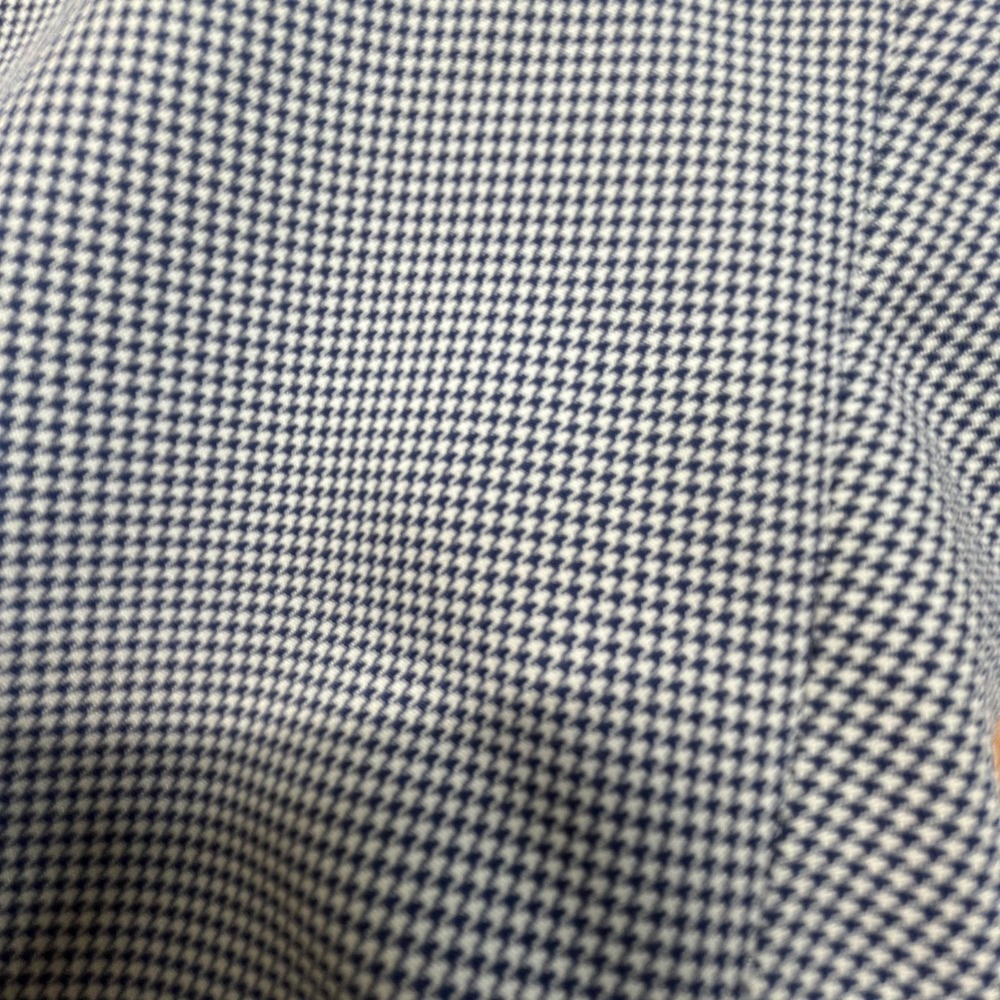 Donald Ross Houndstooth 100% Polyester Golf Shorts Oak Tree Logo Mens‎ 34 - Picture 2 of 7